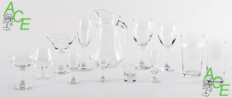  Glassware - Hire - Altrincham - Manchester 