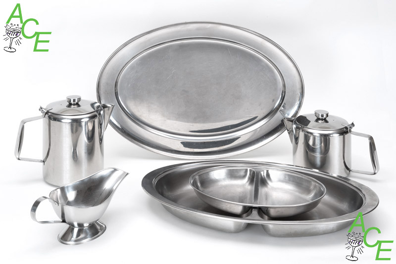  Stainless Steel Serving Ware Hire - Altrincham - Manchester 